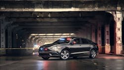 Ford will build the nation’s first plug-in hybrid police vehicle in the summer of 2018. Ford will build the nation’s first plug-in hybrid police vehicle in the summer of 2018.