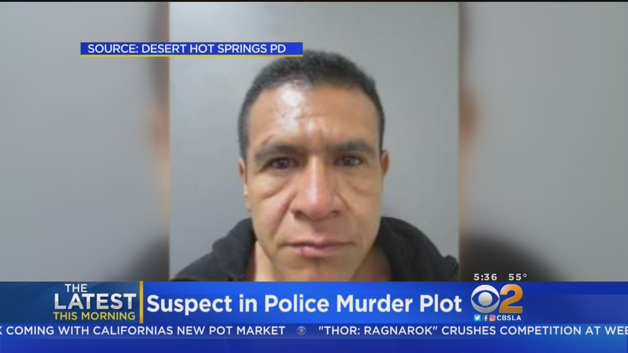 California Man Suspected Of Plot To Kill Police Officers | Officer