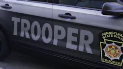 Pennsylvania State Police officials said a trooper was shot Tuesday morning, prompting a massive pursuit. Pennsylvania State Police officials said a trooper was shot Tuesday morning, prompting a massive pursuit.