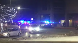 Two men were stabbed in the Macy's store at the Mall of America on Sunday night in what Bloomington police described as 'an interrupted theft.'