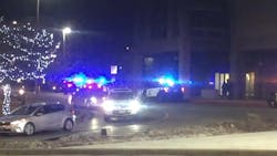 Two men were stabbed in the Macy&apos;s store at the Mall of America on Sunday night in what Bloomington police described as &apos;an interrupted theft.&apos;