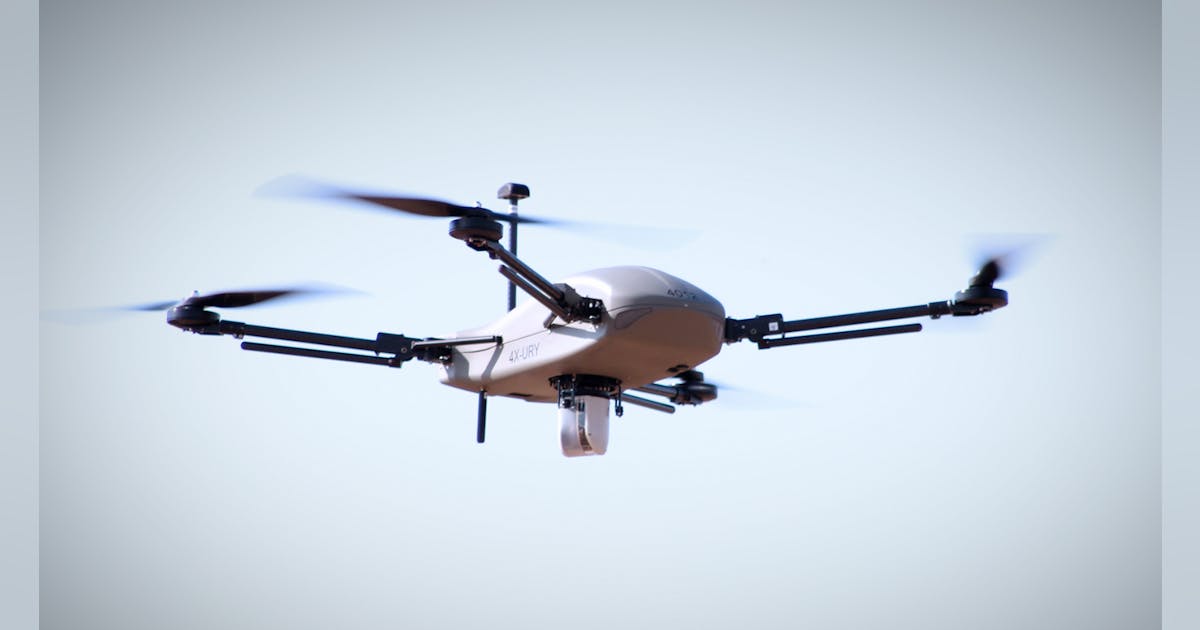 Surveillance and Recon Drone Vertical Take-off and Landing VTOL Mini ...