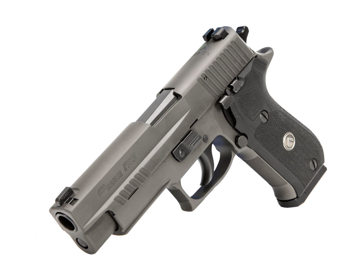 The SIG SAUER P220 Legion is the enhanced version of the original P220, a full sized 45 that was universally adopted for duty when it first went on the market. The front cocking serrations and increased relief in the beavertail have taken a great firearm to a higher level. I definitely can&rsquo;t wait to try the Grayguns, Inc. designed P-SAIT trigger.
