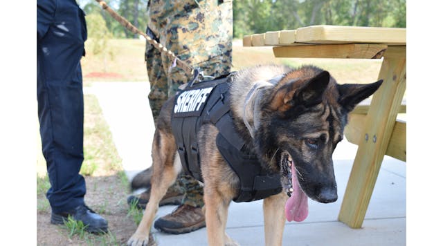 Premier Body Armor (premierbodyarmor.com), a US made, LE specific company, will be at SHOT this year. They will release their new K-9 vest, which features NIJ Level IIIA panels, a crowd control handle, D rings, and removable ID patches. The photo here is an early release, so LET readers are seeing it first.