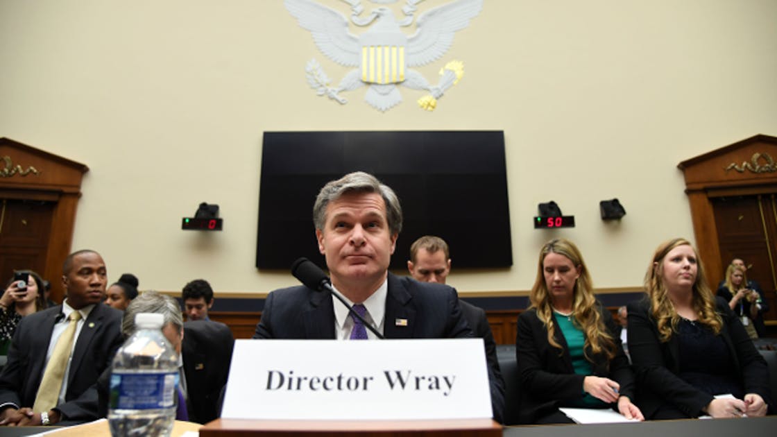 New FBI Director Christopher Wray Defends Bureau Officer