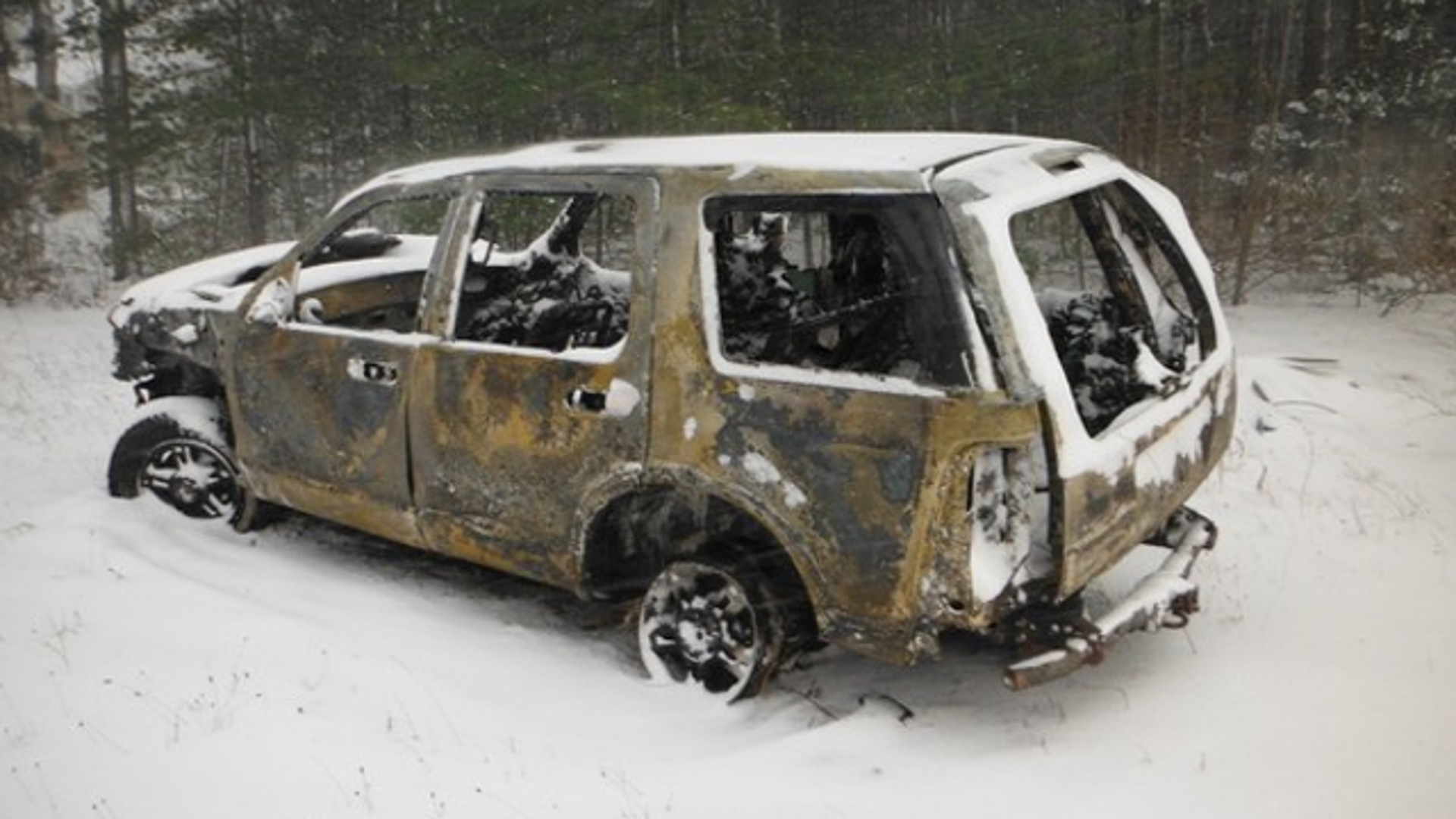 Cheboygan County Sheriff's Deputy Jeremy Runstrom and two passersby pulled an elderly man from his burning vehicle earlier this month before it became engulfed in flames.