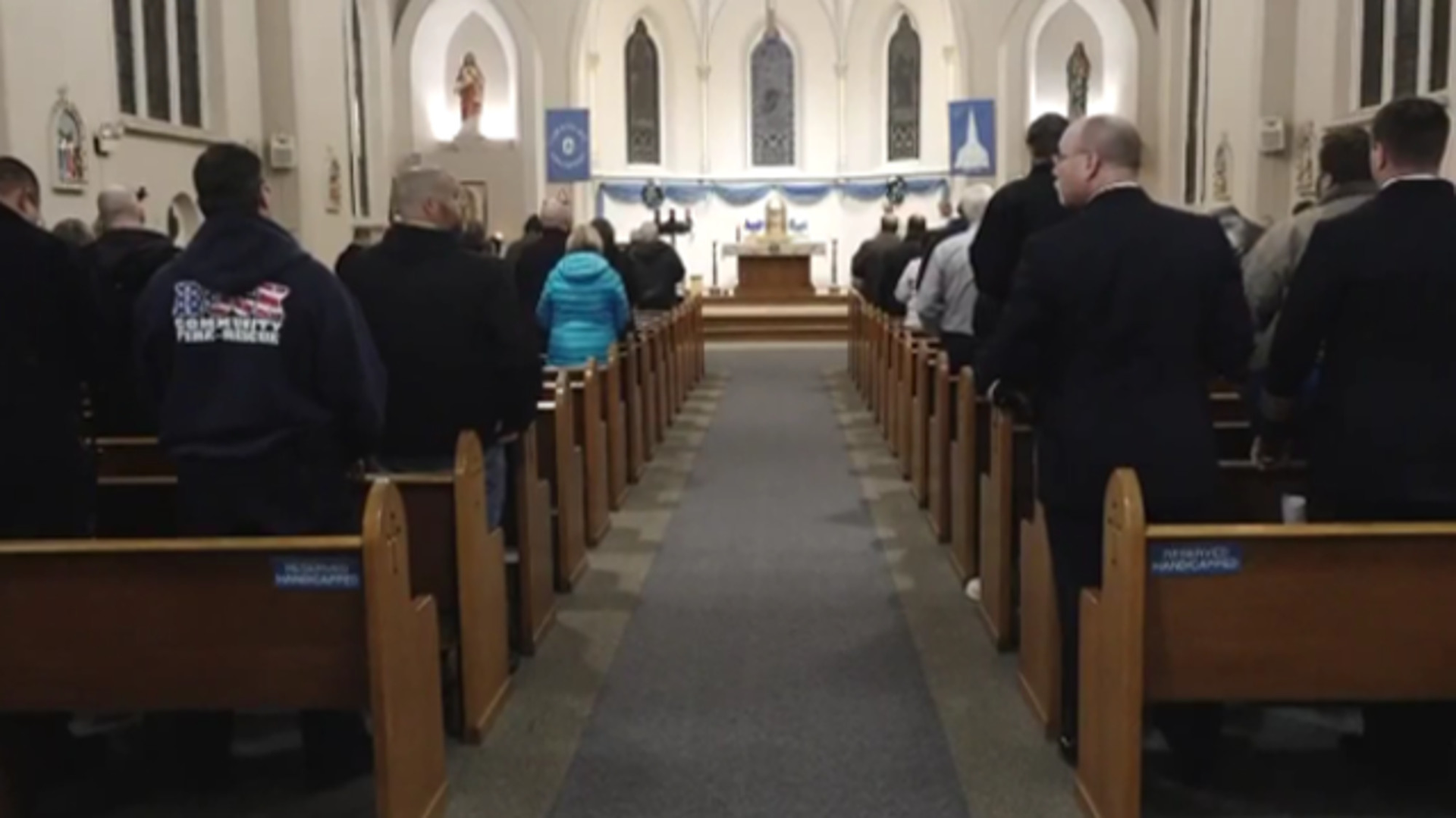 A vigil was held for critically wounded Arnold Police Officer Ryan O&rsquo;Connor on Thursday.