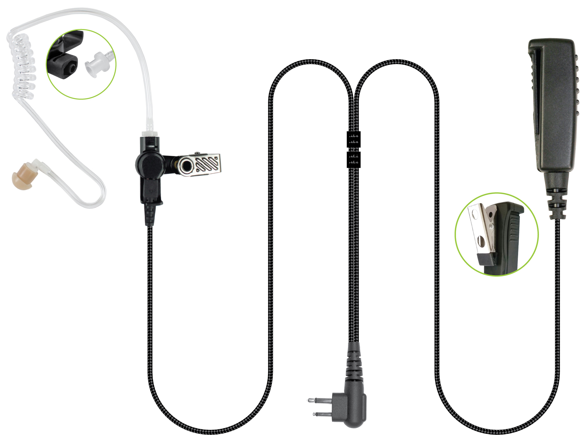 Pryme&rsquo;s SPM-2300 Braided Fiber 2-wire surveillance kit