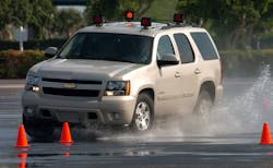 The high silica all-season tire has a real advantage over the all-terrain tire on wet surfaces. The softer tire compound grips the wet road better giving 10 to 15 percent more traction. From just 50 mph, the stopping distances in the wet are a full car-length shorter. The high silica all-season tire has a real advantage over the all-terrain tire on wet surfaces. The softer tire compound grips the wet road better giving 10 to 15 percent more traction. From just 50 mph, the stopping distances in the wet are a full car-length shorter.