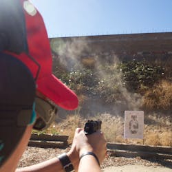 The MAPP-FS frame is polymer with a generous front rail. It has a frame mounted safety, which, when flipped up, allows a “cocked and locked” carry. The $492 MSRP makes it one of the least expensive duty-worthy handguns on the market. The MAPP-FS frame is polymer with a generous front rail. It has a frame mounted safety, which, when flipped up, allows a “cocked and locked” carry. The $492 MSRP makes it one of the least expensive duty-worthy handguns on the market.