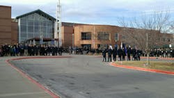 Douglas County Sheriff's Deputy Zackari Parrish was fatally wounded on New Year's Eve at the Copper Canyon Apartment complex in Highlands Ranch that left 4 other officers and 3 civilians wounded. Douglas County Sheriff's Deputy Zackari Parrish was fatally wounded on New Year's Eve at the Copper Canyon Apartment complex in Highlands Ranch that left 4 other officers and 3 civilians wounded.