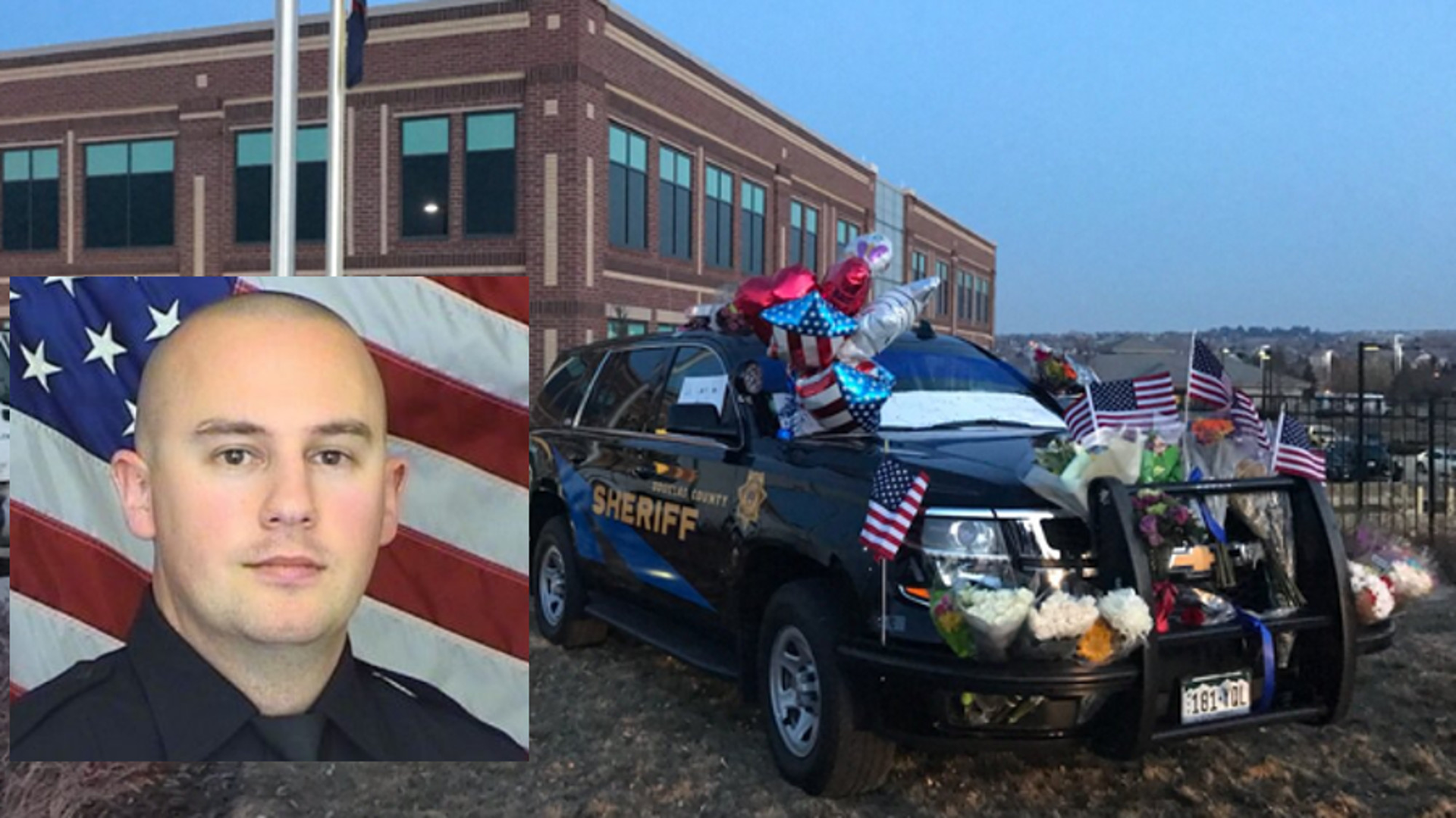 Douglas County Sheriff's Deputy Zackari Parrish was gunned down Sunday morning while responding to a domestic disturbance at the Copper Canyon Apartments in Highlands Ranch.