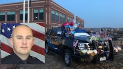 Douglas County Sheriff&apos;s Deputy Zackari Parrish was gunned down Sunday morning while responding to a domestic disturbance at the Copper Canyon Apartments in Highlands Ranch.