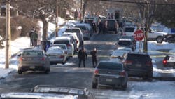 Deputy U.S. Marshal Christopher David Hill was killed and two police officers were wounded while serving a warrant. Deputy U.S. Marshal Christopher David Hill was killed and two police officers were wounded while serving a warrant.