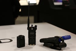 Safariland showed attendees its fully integrated system. In addition to its VIEVU&circledR; body-worn cameras connecting to its 7TS&trade; holster with CAS&trade; auto-activation, agencies can also use this technology to integrate with police radios, patrol vehicles and command centers.
