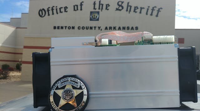 Benton County Sheriff&rsquo;s Office Detective Olin Rankin loaned his personal mining equipment to the office for its pilot program. The sheriff&rsquo;s office mined the cryptocurrency Bitcoin in order to help aid vice operations on the dark web.