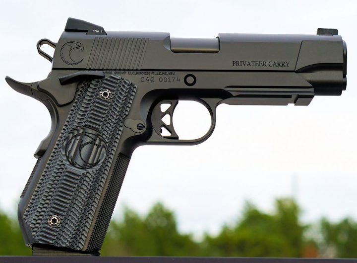 The Privateer Carry Commander 45 Acp Or 9mm 1911 Pistol From Carolina Arms Group Officer