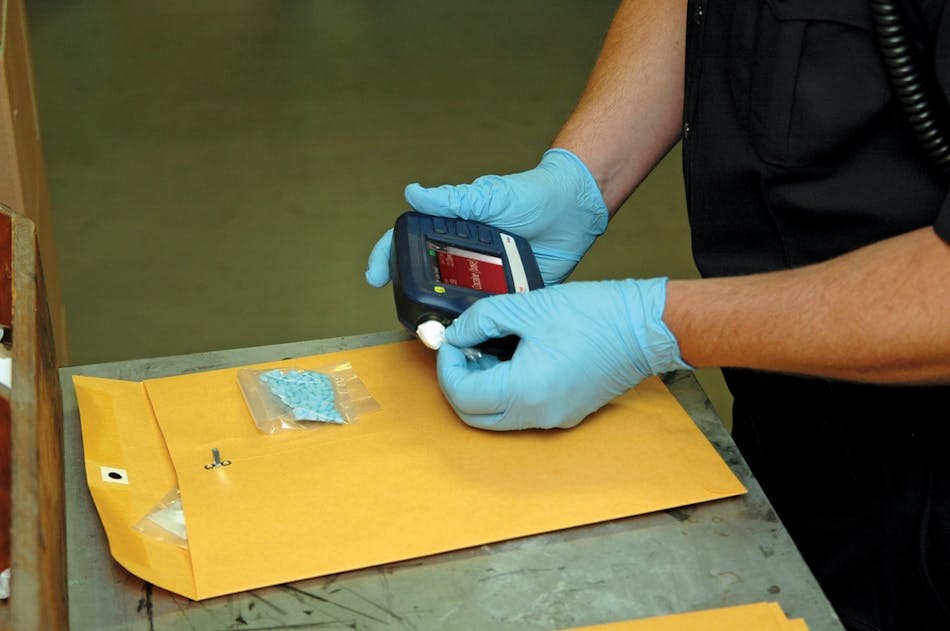 The TruNarc identifies 250 highest priority illicit and abused narcotics in a single test. It can identify fentanyl compounds, 17 pharmaceutical variants and precursors.