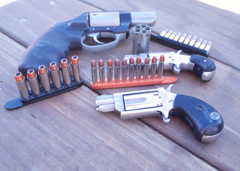 There are three weight ranges of pocket revolvers: 9 to 13 ounces, 10 to 22 ounces, and 22+ ounces. I recommend choosing the mid-range weight, unless your purpose requires something very lightweight.