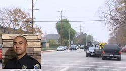 A man suspected of killing Pomona Police Officer Gregory Casillas and wounding another was arrested Saturday afternoon after an overnight standoff at the apartment complex where the shooting occurred. A man suspected of killing Pomona Police Officer Gregory Casillas and wounding another was arrested Saturday afternoon after an overnight standoff at the apartment complex where the shooting occurred.