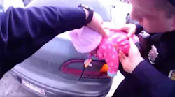 Newly released body camera video shows Shaker Heights Police Officers Alex Oklander and Ryan Sidders save a choking baby.