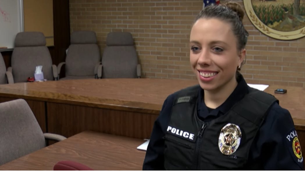 A newly hired Dalhart Police Officer Erica Trevino is the first female deaf commissioned police officer in the state.