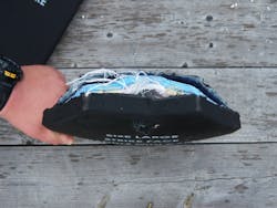 Just because the projectile is stopped doesn't mean there's no energy delivery, secondary fragmentation or other potential hazard. Just because the projectile is stopped doesn't mean there's no energy delivery, secondary fragmentation or other potential hazard.