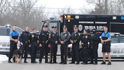 2018&apos;s Best Dressed: Department with Less Than 100 Officers, Perrysburg Township (Ohio) Police Department. Uniform by Superior Uniform Sales.