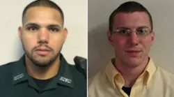 Sgt. Noel Ramirez, left, and Deputy Taylor Lindsey