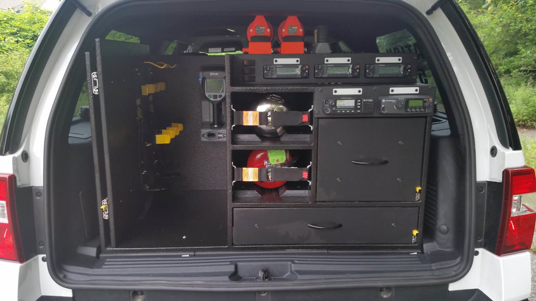 1st In Emergency Products uses Vycom Seaboard&circledR; HDPE to provide durable equipment storage in first responder SUVs.