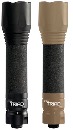 The Triad Polymer comes available in black and Coyote.