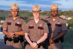 2018's Best Dressed: Department with 100 to 500 Officers, South Dakota Highway Patrol. Uniform by Spiewak; distributed by Streicher's. 2018's Best Dressed: Department with 100 to 500 Officers, South Dakota Highway Patrol. Uniform by Spiewak; distributed by Streicher's.