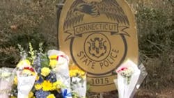 Kevin Miller, the state trooper who died in a crash on I-84 Thursday, was remembered Friday as a good officer and a good father. Kevin Miller, the state trooper who died in a crash on I-84 Thursday, was remembered Friday as a good officer and a good father.