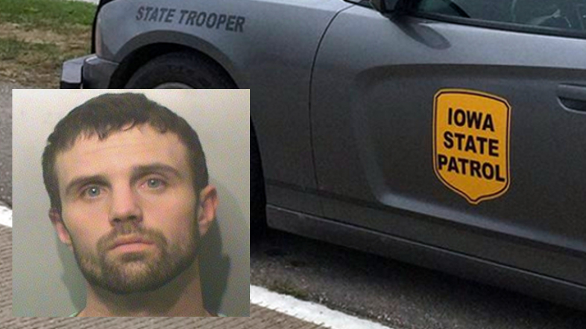 An Iowa State Patrol trooper used a PIT maneuver to stop a suspect during a high-speed pursuit Wednesday morning.