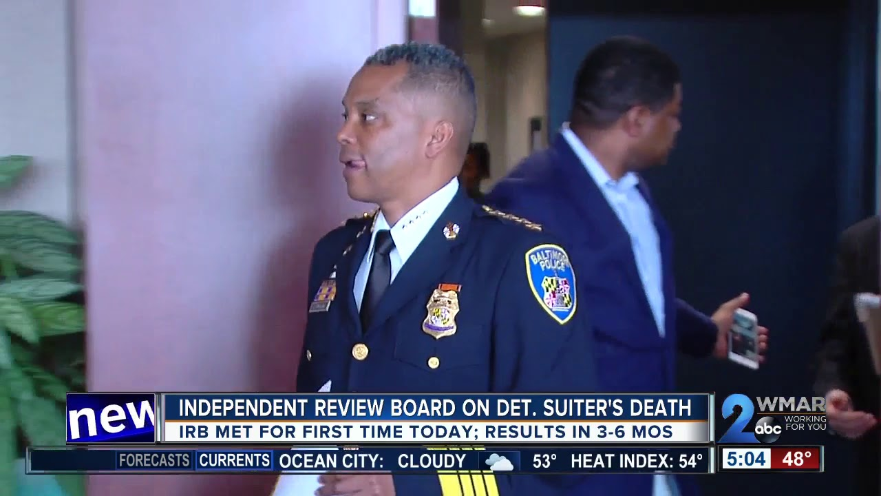 Panel Begins Independent Review of Baltimore Homicide Detective's Death ...