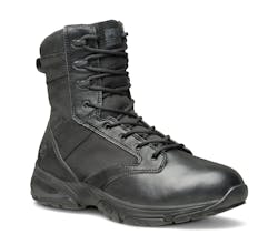 The Valor Tactical Boot, an 8” Soft Toe Waterproof Side-Zip by Timberland PRO The Valor Tactical Boot, an 8” Soft Toe Waterproof Side-Zip by Timberland PRO