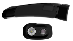 The side and front view of the Reveal ShieldPRO by Seek Thermal. The side and front view of the Reveal ShieldPRO by Seek Thermal.