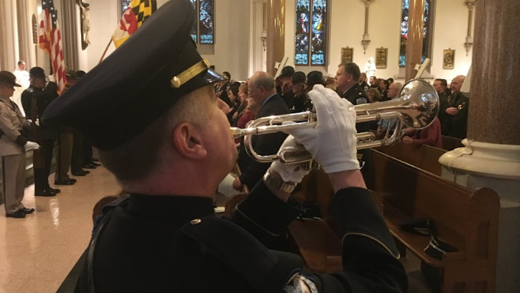 The Catholic Archdiocese of Washington, which hosted the event led by Cardinal Donald Wuerl at St. Patrick&apos;s Catholic Church on Tuesday, paid tribute the 129 law enforcement officers who died in the line of duty in 2017