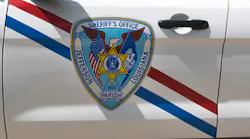 A Jefferson Parish Sheriff’s sergeant was shot in the leg early Sunday while trying to stop a pair of people in a stolen car in Harvey.