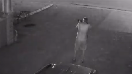 The Evansville Police Department on Tuesday released surveillance and body camera footage of a man firing at officers earlier this month.