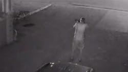 The Evansville Police Department on Tuesday released surveillance and body camera footage of a man firing at officers earlier this month. The Evansville Police Department on Tuesday released surveillance and body camera footage of a man firing at officers earlier this month.