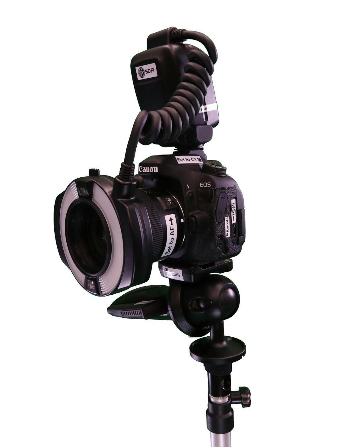 SDFI Camera with ring flash