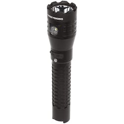 The NSR-9854XL USB Rechargeable Xtreme Lumens™ Multi-Function Tactical Dual-Light™ Flashlight uses a CREE® LED rated at 850 lumens. A 200 lumen unfocused floodlight is integrated in to the housing for close-up illumination. Both the flashlight and the floodlight can be turned on at the same time. Dual light is unique technology where a beam a traditional beam of light comes out of the candlestick end and a secondary LED that points down towards the feet and illuminates an 8 foot spread. The NSR-9854XL USB Rechargeable Xtreme Lumens™ Multi-Function Tactical Dual-Light™ Flashlight uses a CREE® LED rated at 850 lumens. A 200 lumen unfocused floodlight is integrated in to the housing for close-up illumination. Both the flashlight and the floodlight can be turned on at the same time. Dual light is unique technology where a beam a traditional beam of light comes out of the candlestick end and a secondary LED that points down towards the feet and illuminates an 8 foot spread.