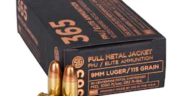 Sig 365 Fmj Ammunition 115gr 9mm