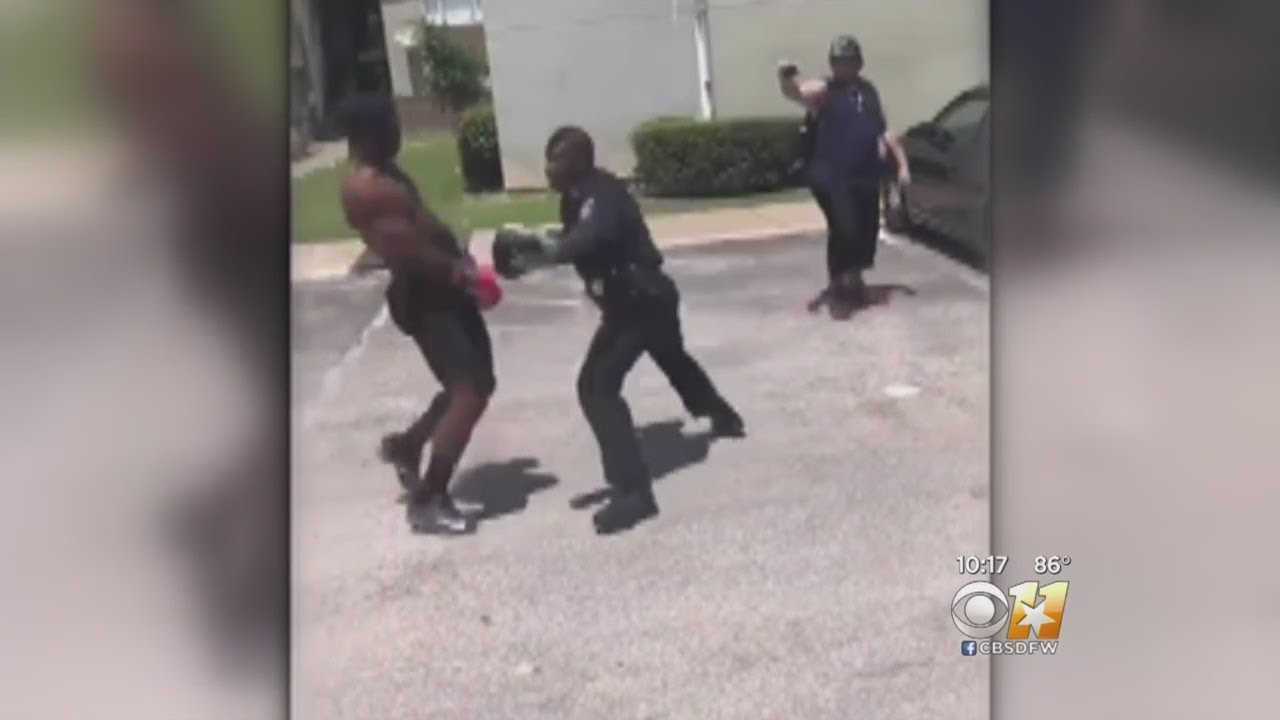 Video of Officer Boxing With Texas Teen Goes Viral | Officer