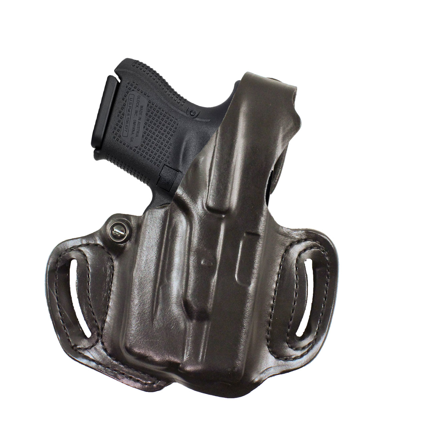 Three Holster Fits for the Glock 26 Glock 27 with Streamlight TLR6 Mounted Light Officer
