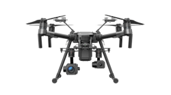 The Matrice 210 is one of the drones currently available for sale through the Axon Air program.