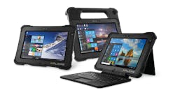 The full Xplore L10 family - the XSLATE, the XPAD and the XBOOK.