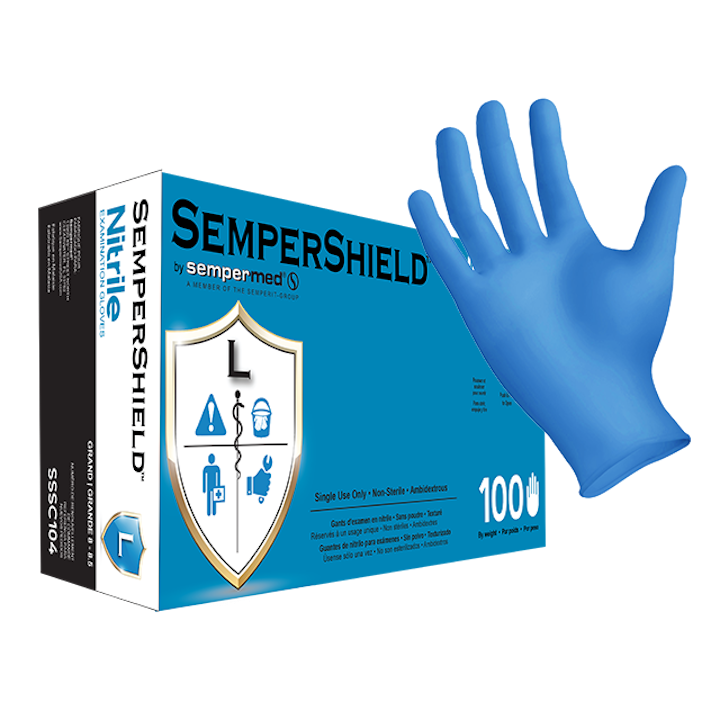 Hand PPE Protection from Fentanyl Exposure SemperShield Standard Cuff ...