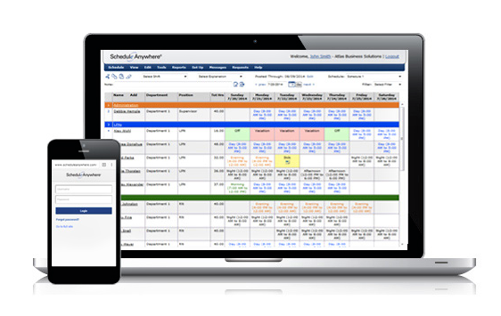 Schedule Anywhere Mobile Devices Image